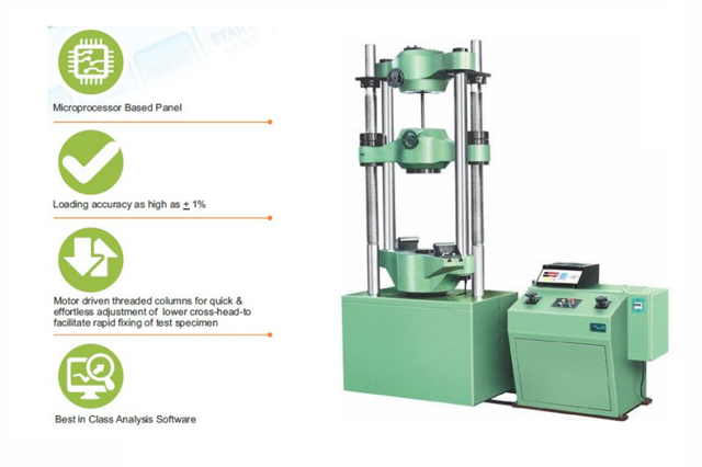 Servo Controlled Electronic Universal Testing Machines